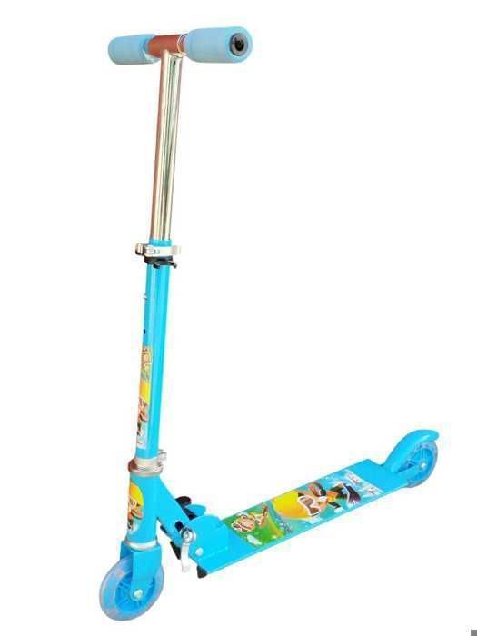 Trottinette - MANCHOT - 2 Roues - Guidon Réglable - Frein Arrière - Poids Max 50kg