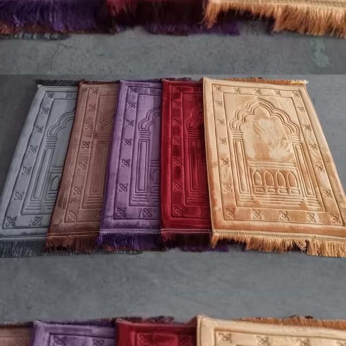 Tapis de prière - Non spécifié - Marron - Mousse à mémoire de forme - Antidérapant - Épais(Couleur aléatoire)