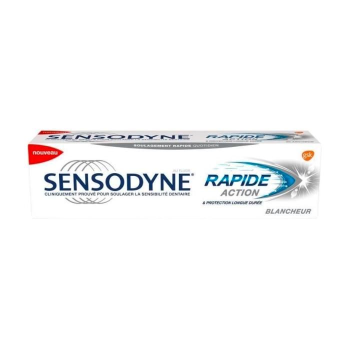 SENSODYNE Dentifrice Rapide Blancheur - 75ml