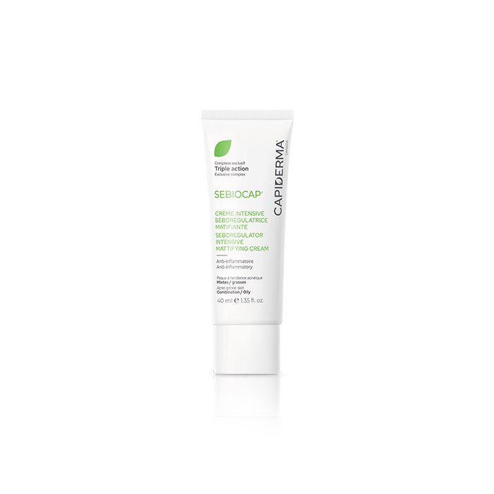 Capiderma - Sebiocap Crème anti-inflammation pour peaux à tendance acnéique - 40 ml