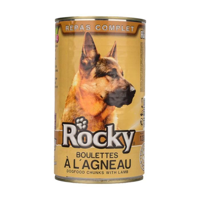 BOULETTE AGNEAU CHIEN 3/2 ROCKY