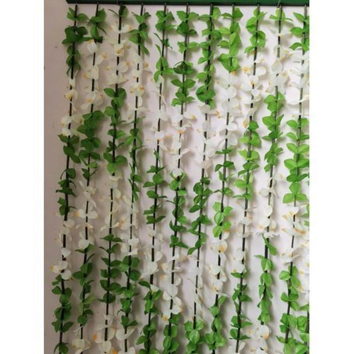 Rideau Séparation Feuillage Treillis Brise-vue Dim. 90 x 180 cm