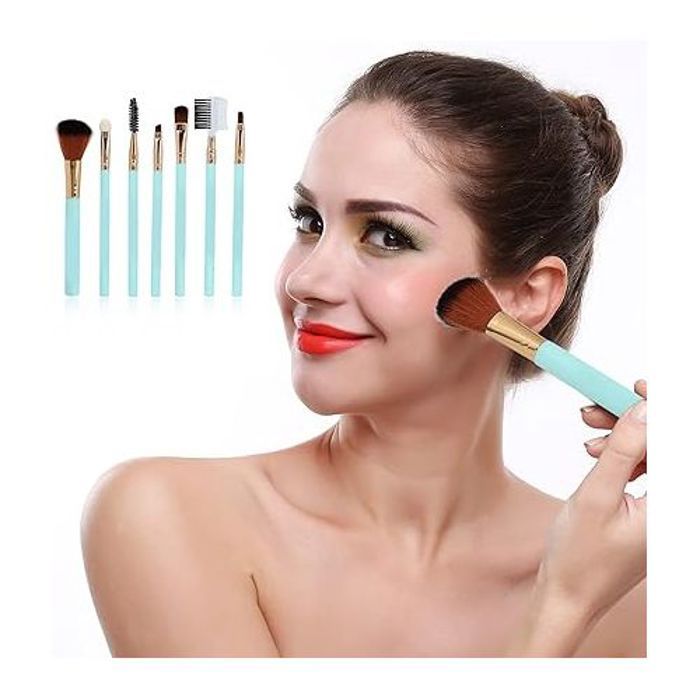 Kit de 12 Pinceaux Professionnels pour le Maquillage du Visage