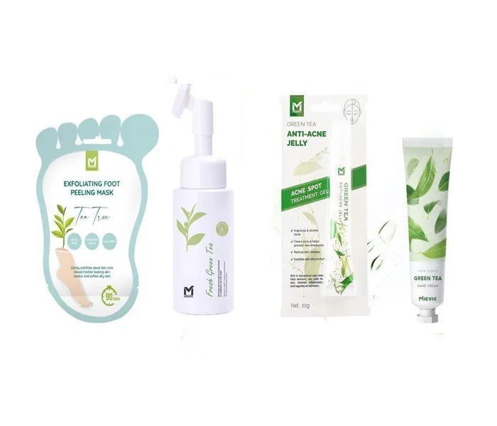 Ensemble de Soins Purifiants Mievei au Thé Vert
