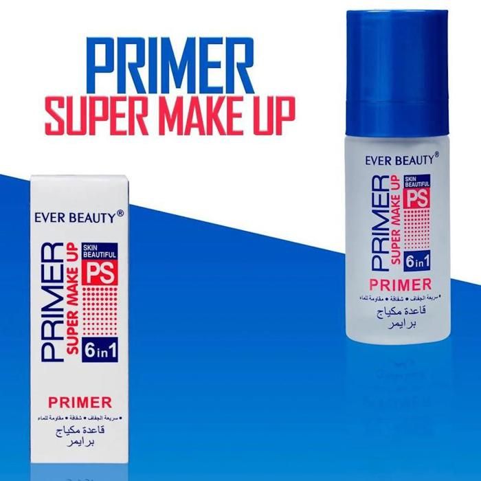 Primer Base de teint. Formule naturelle au Vitamine  A,C,E.
