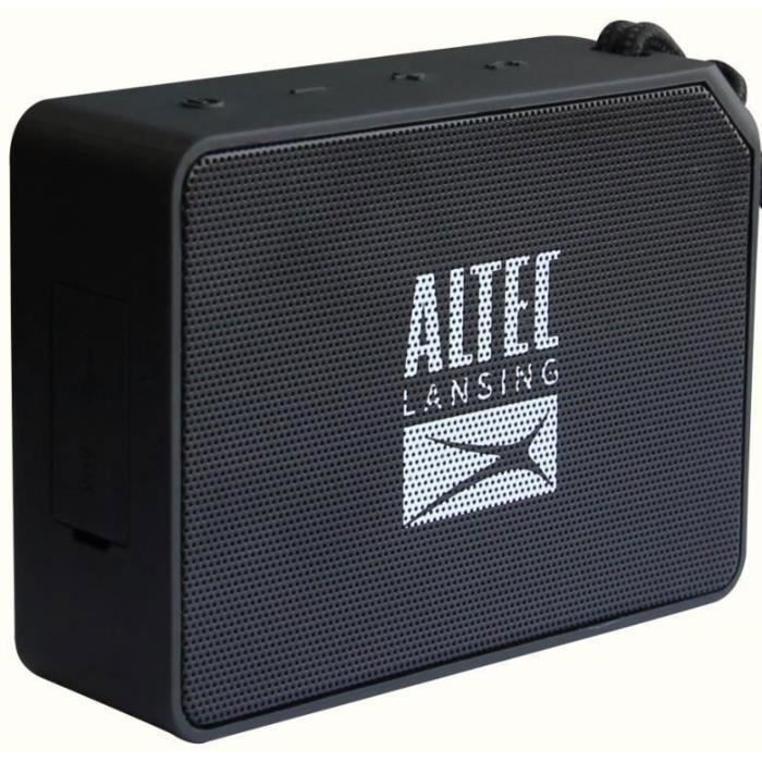 ALTEC LANSING AL-SNDBS2 Enceintes Bluetooth Waterproof - Noir