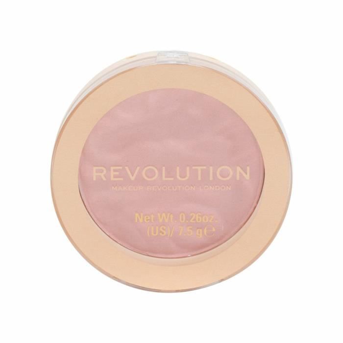 Blush - Makeup Revolution - Re-loaded - Pêches & Crème - 7.5g - Poudre très pigmentée