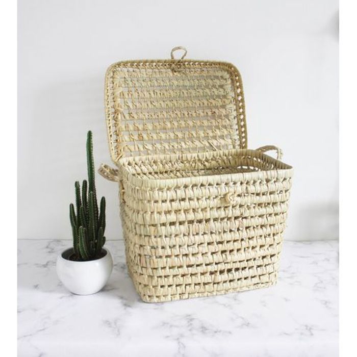 Vanité - Ethnique - Palmier - 20x15x15 cm - Décorative - Intérieur