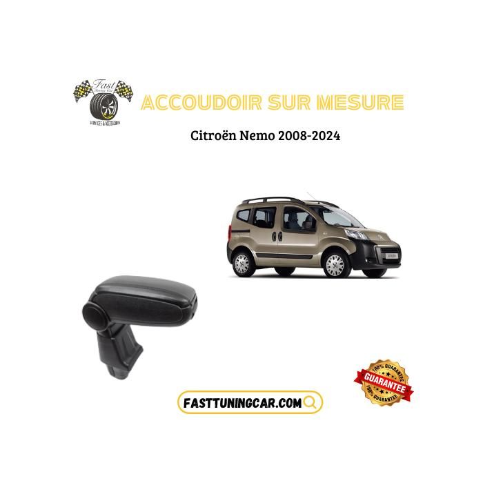 Accoudoir sur mesure Citroën Nemo 2008-2024