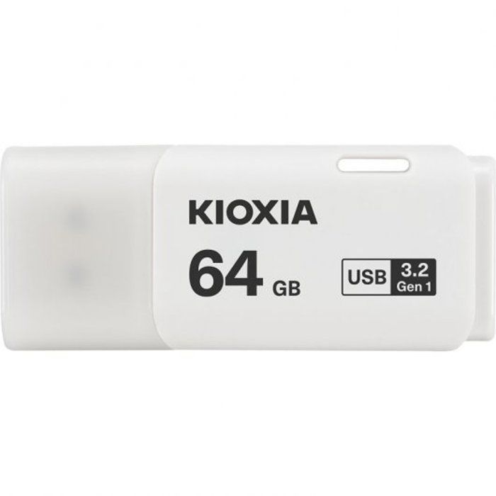 Clé USB 3.2 KIOXIA 64Go U301 - Blanc
