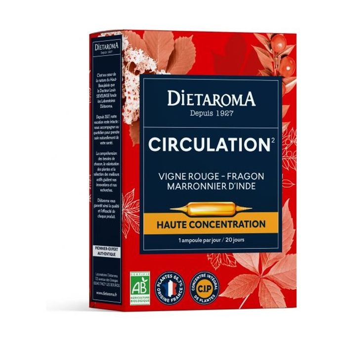 Dietaroma Ciculation Sanguine 20Ampoules*10ml