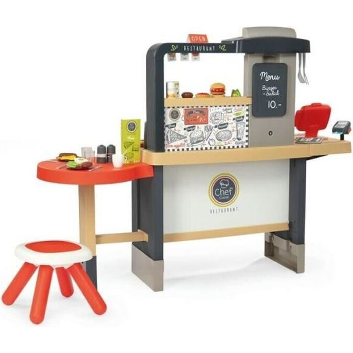 Jouet de cuisine - Smoby - 100% Chef - 70 pièces - Mixte - 3 ans
