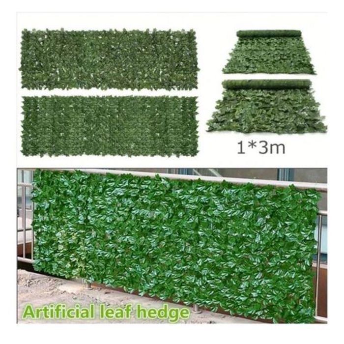 Rouleau en feuilles Treillis HAIE pour prise -vue séparation décoration dim.3×1 metres