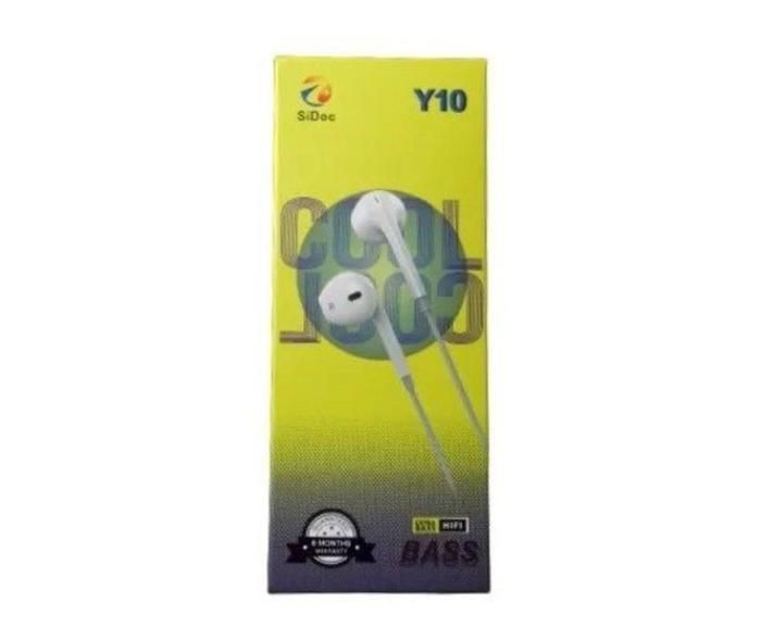 idoc Y10 Écouteurs Prise Audio 3,5 mm