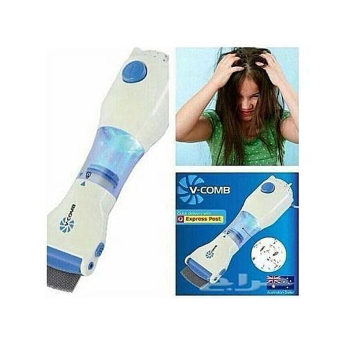 Peigne anti-poux electrique