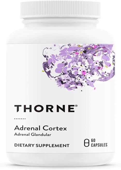 THORNE Adrenal Cortex - Soutien surrénalien - 60 gélules végétales