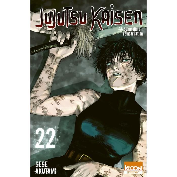 Manga - Ki-oon - Jujutsu Kaisen T22 - Akutami Gege - Ténèbres - Combat