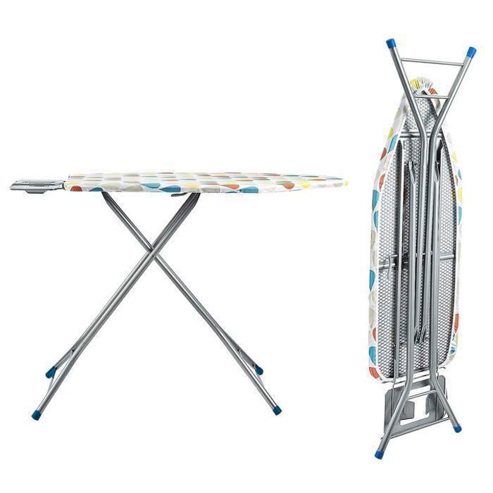 Planche à Repasser pliable, Table de Repassage à hauteur réglable (coloure aléatoire)