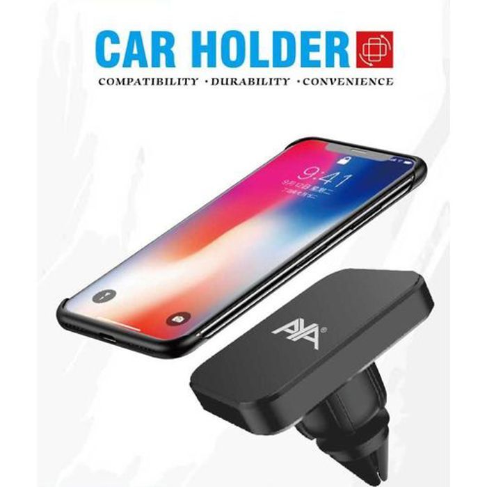 Aya Support magnétique de téléphone portable pour voiture rotation 360° AY-012