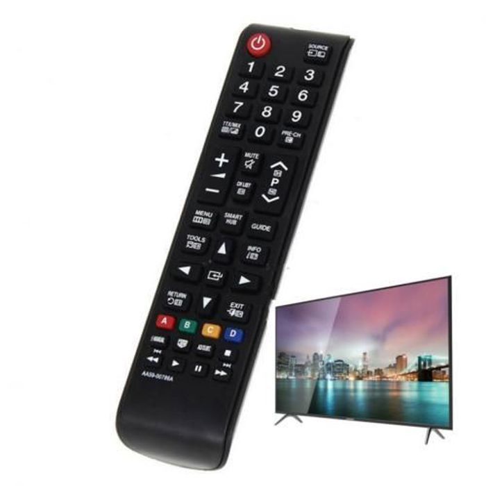 Télécommande Universelle - Samsung - AA59-00786A - Compatible LED - Smart TV - Noir