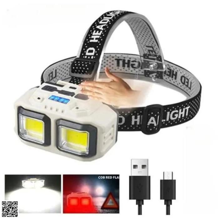 Lampe LED - Non spécifié - Modèle COB - Étanche - Rechargeable USB - Détection gestuelle