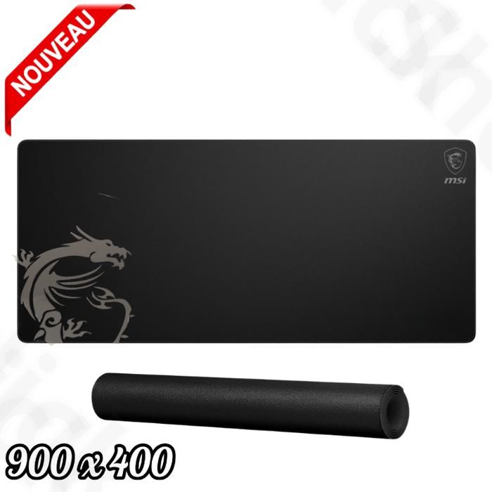 Tapis Gamer Extra Large 900x400 mm sur notebook, Mouse pad XXXL pour clavier, Mouse pad XXXL pour clavier
