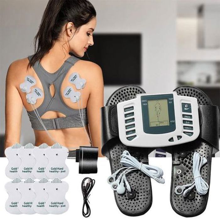 Appareil de massage électrique - GENERIC - Physiothérapie - Fonction sans fil - Multicolore - Acupuncture