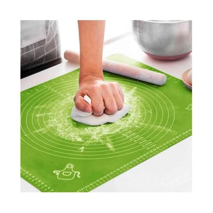 Tapis de Cuisson en Silicone Épais & Antiadhésif - Tapis de Pâte à Rouler & Four