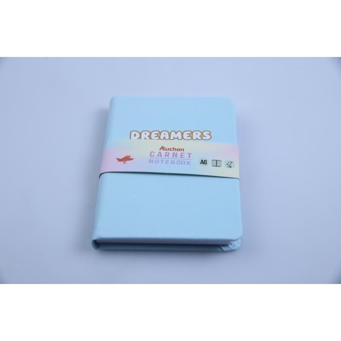 Notebook A6 – 192 pages 80g motif Shimmering Auchan
