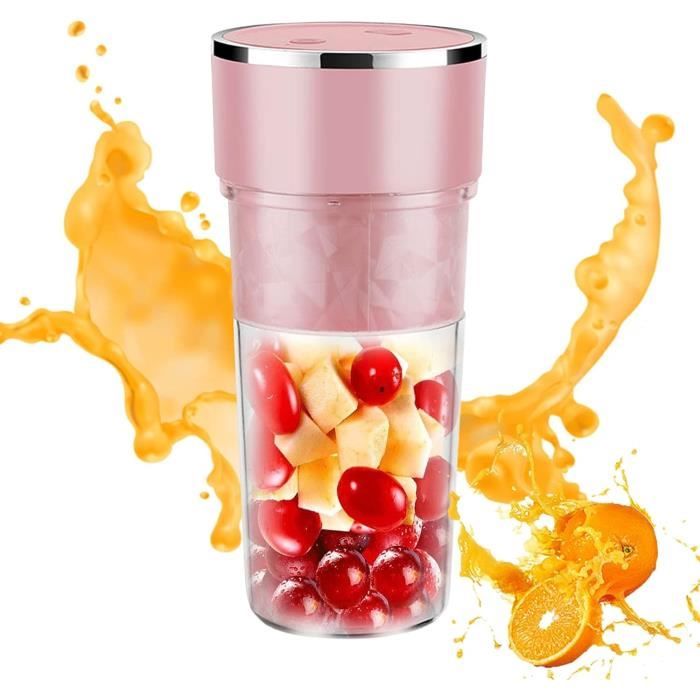 Portable Blender Bouteille, Usb Rechargeable Mini Mixeur Blender Multifonctionnel Fresh Juice Blender Bouteille Mixeur De Fr[x169]