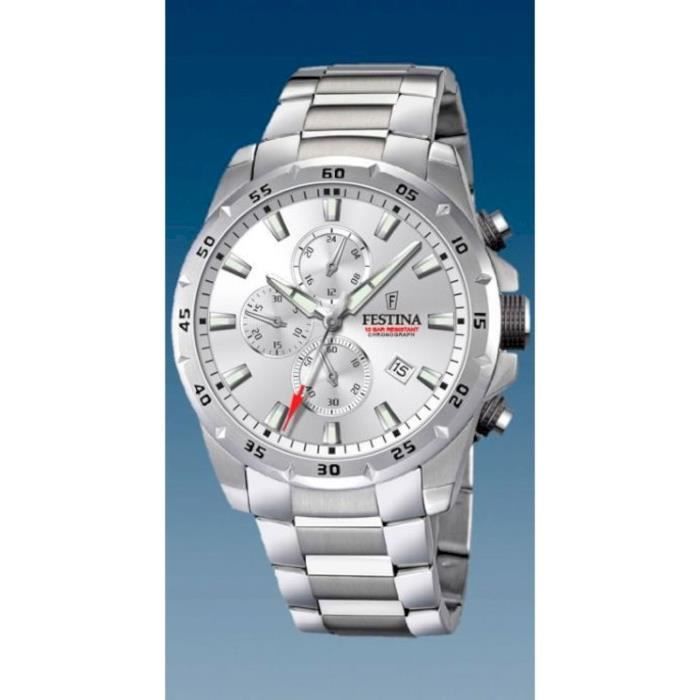 Montre - Festina - F20463-1 - Quartz - Acier - Analogique