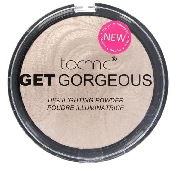 Poudre - Technic - Get Gorgeous - 12g - Beige - Tous types de peau