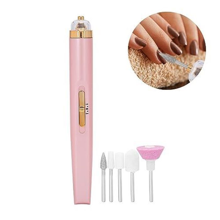 Ensemble Manucure et Pédicure 5 en 1 avec Ponceuse à Ongles Électrique