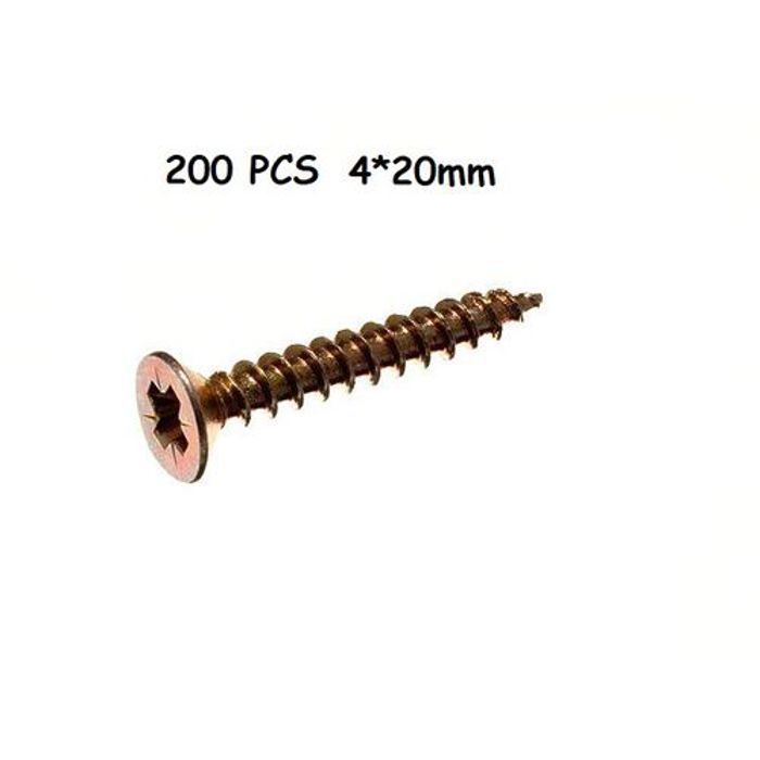 Vis universelle Self-Tapping 4x20mm 200pcs