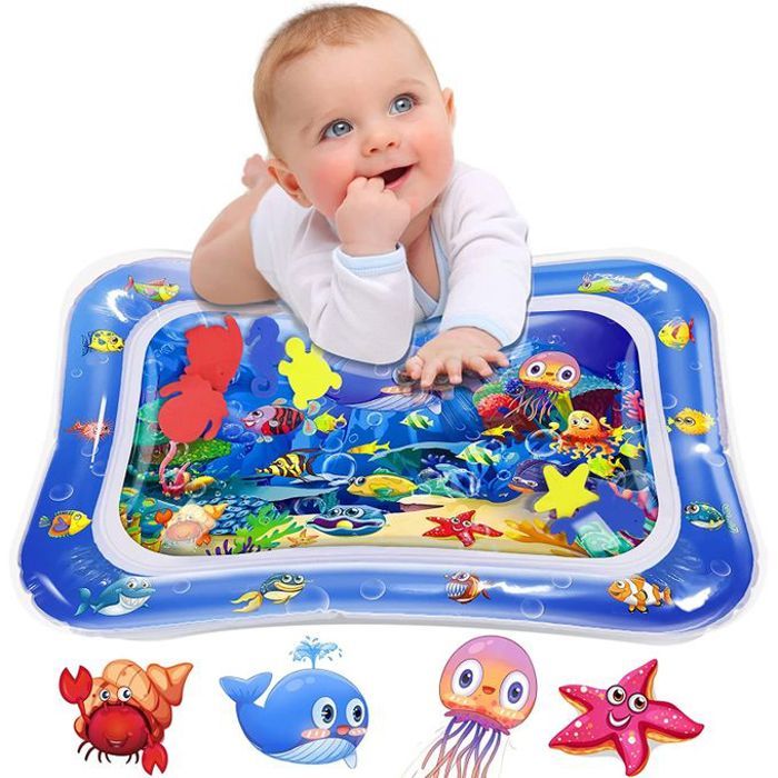Tapis de Jeu d'Eau pour Bébé, pour stimuler le développement sensoriel
