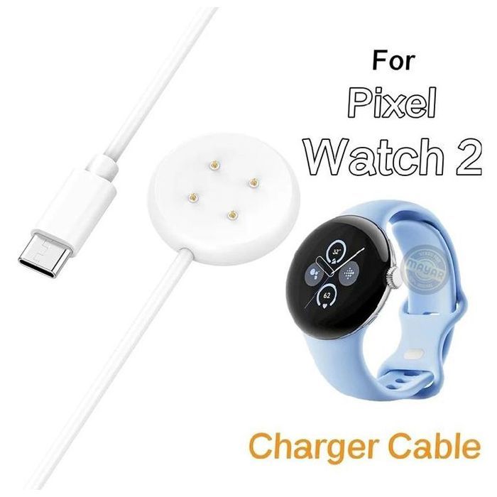 Chargeur pour montre connectée Google Pixel Watch 2 magnétique FAST USB Type-c Câble de recharge