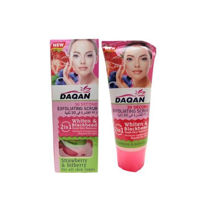 Gommage exfoliant 2x1 démaquillant peaux mortes et points noirs 100ml