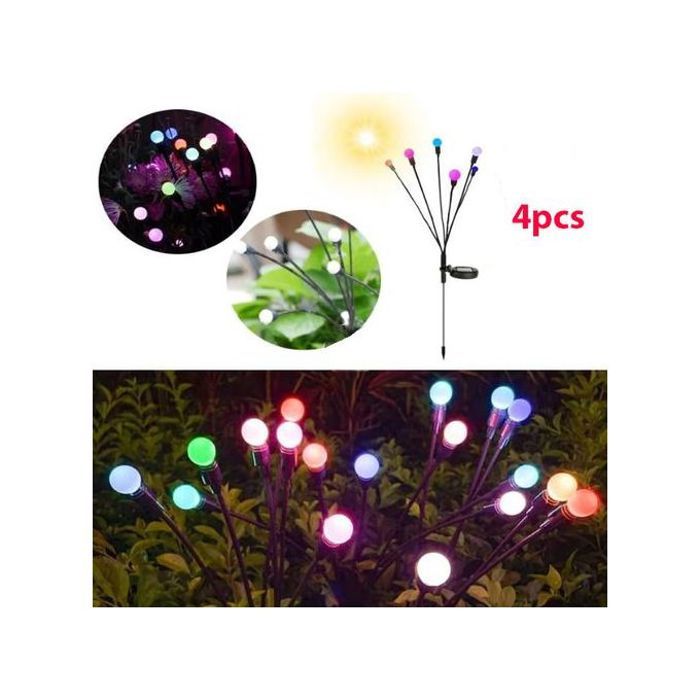 Lampes solaires lucioles imperméables