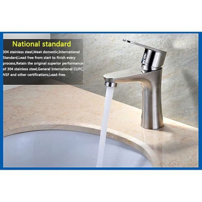 Robinet Mitigeur De Lavabo De Salle De Bains Noir Matte Pro