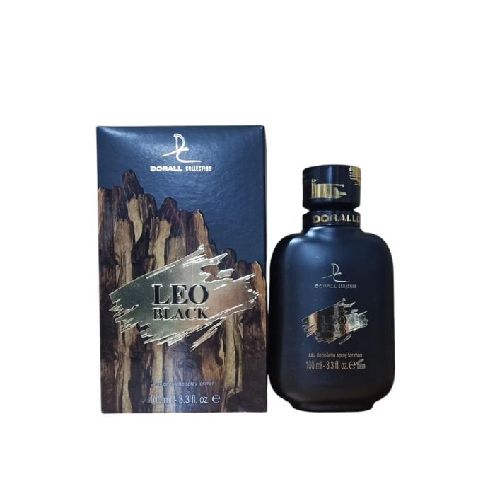 Eau de Toilette - DORALL COLLECTION - LEO BLACK - 100ml - Parfum boisé - Élégant et audacieux