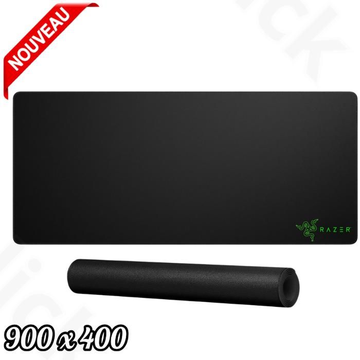 Tapis Gamer 900x400 mm Confort et Style Gamer Anti-Dérapant, Mouse pad XXXL pour clavier
