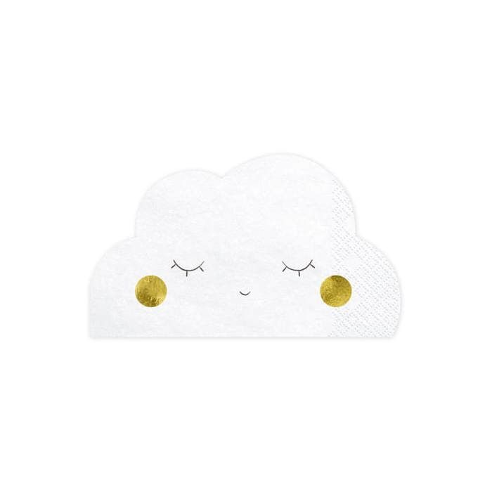 Serviettes nuage