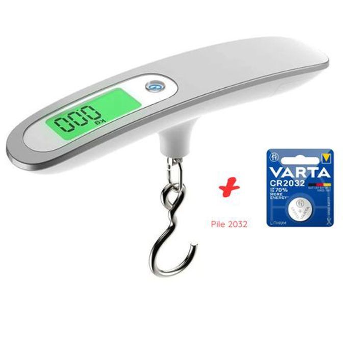 Balance numérique portative de bagages de poche de 50kg   10g voyage