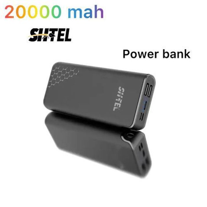 Shtel Power bank 20000 mah hight capacity 22.5w super fast charge