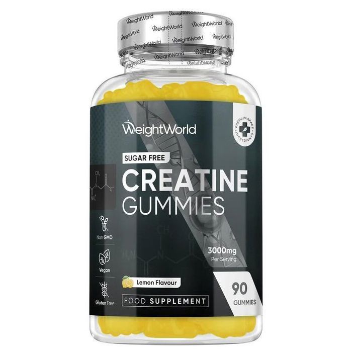 Créatine Monohydrate 3000mg - 90 Gummies - Made in UK