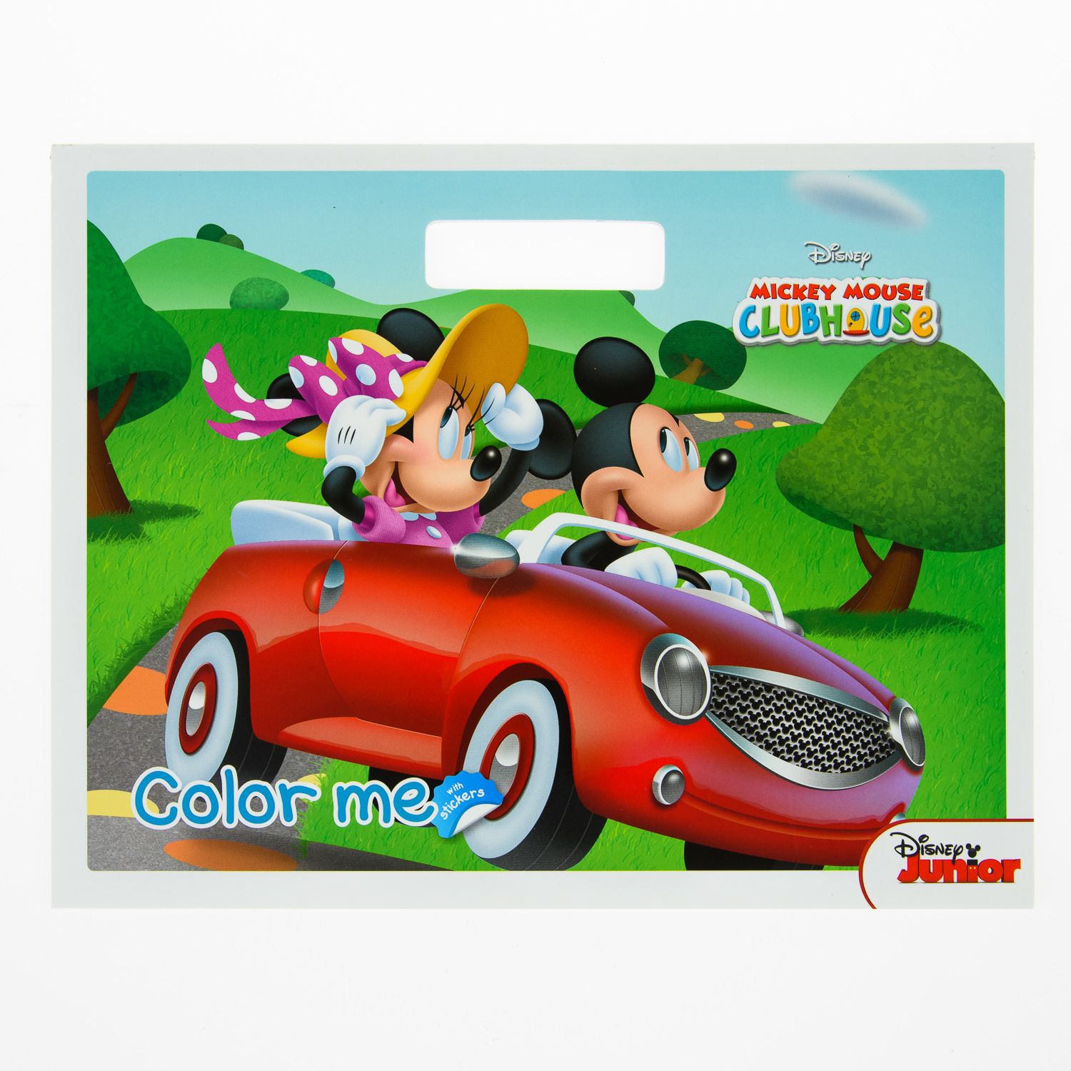 Color Me With Stickers Disney Mickey Mouse