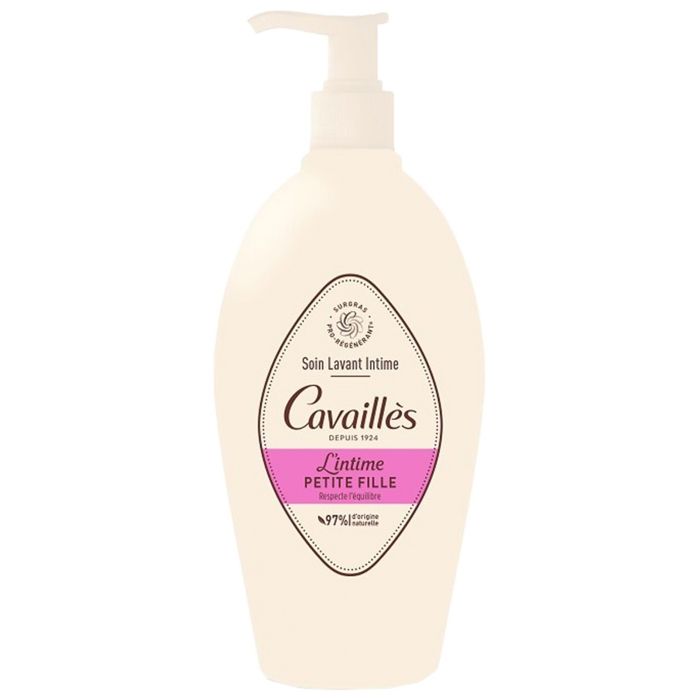 Soin lavant intime et corps - Rogé Cavaillès - Petite Fille - 250ml - Enrichi en prébiotiques - Respecte la peau