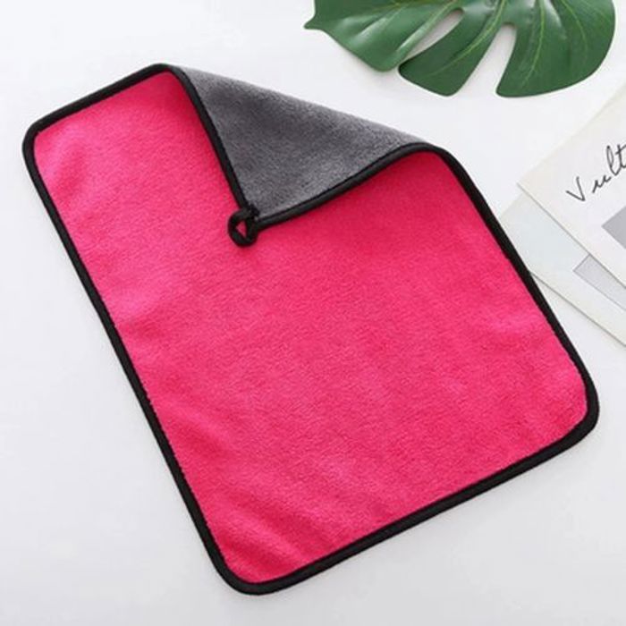 Serviette de Lavage Auto et Maison, Double Face de Qualité 50x70cm