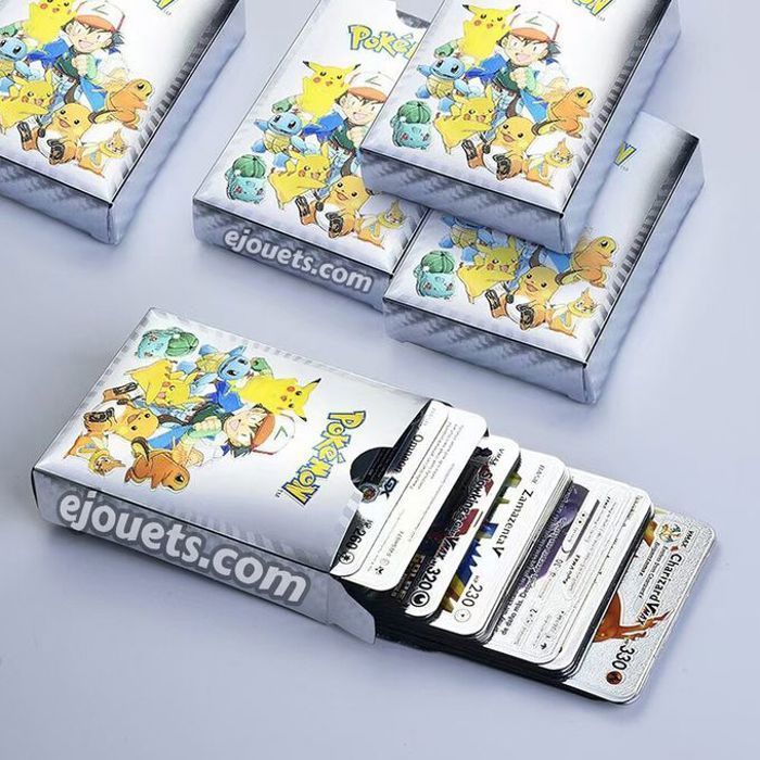 Lot de 10 Cartes  Argentées, pour compléter votre collection