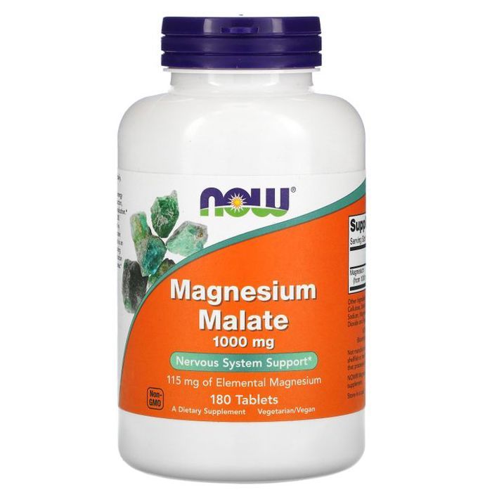 Malate de magnesium 1000 mg 180 comprimés